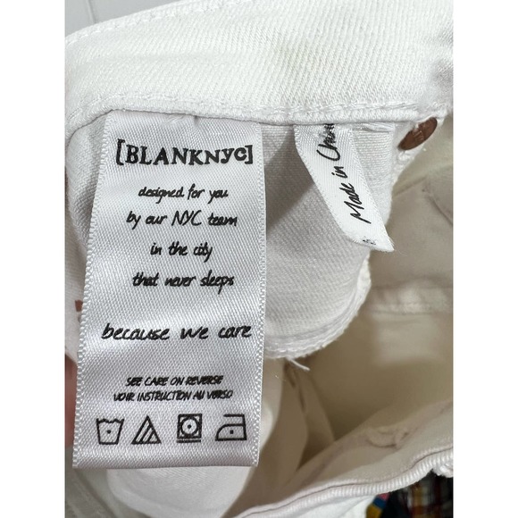 BlankNYC‎ white jeans size 27 - Picture 5 of 8